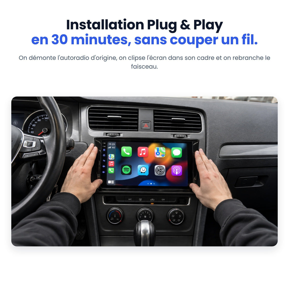 CarPlay Volkswagen Golf 7 (2013-2017) — image 4