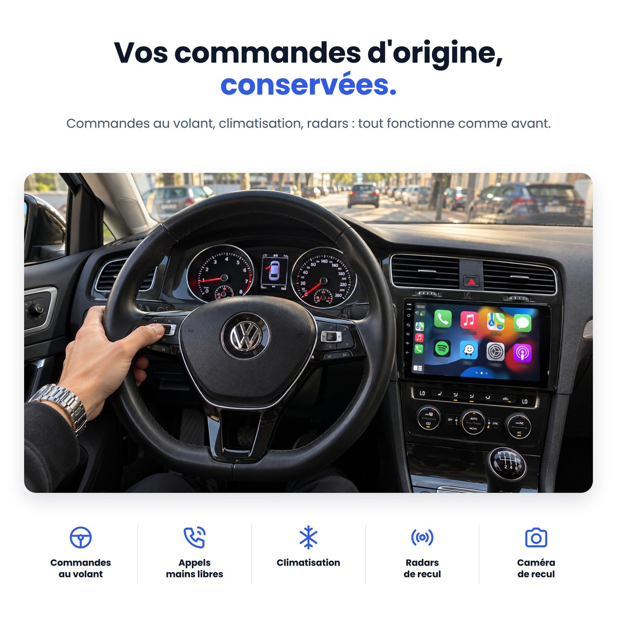 CarPlay Volkswagen Golf 7 (2013-2017) — image 5