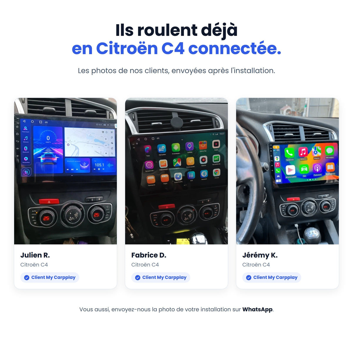 CarPlay Citroën C4 / DS4 (2011-2016) — image 8