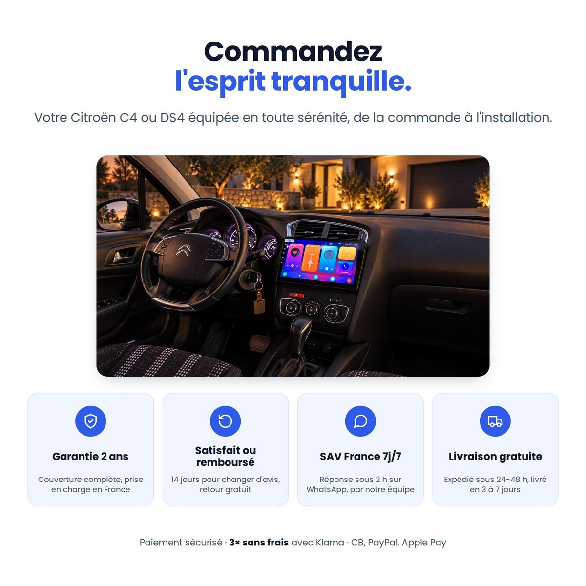 CarPlay Citroën C4 / DS4 (2011-2016) — image 9