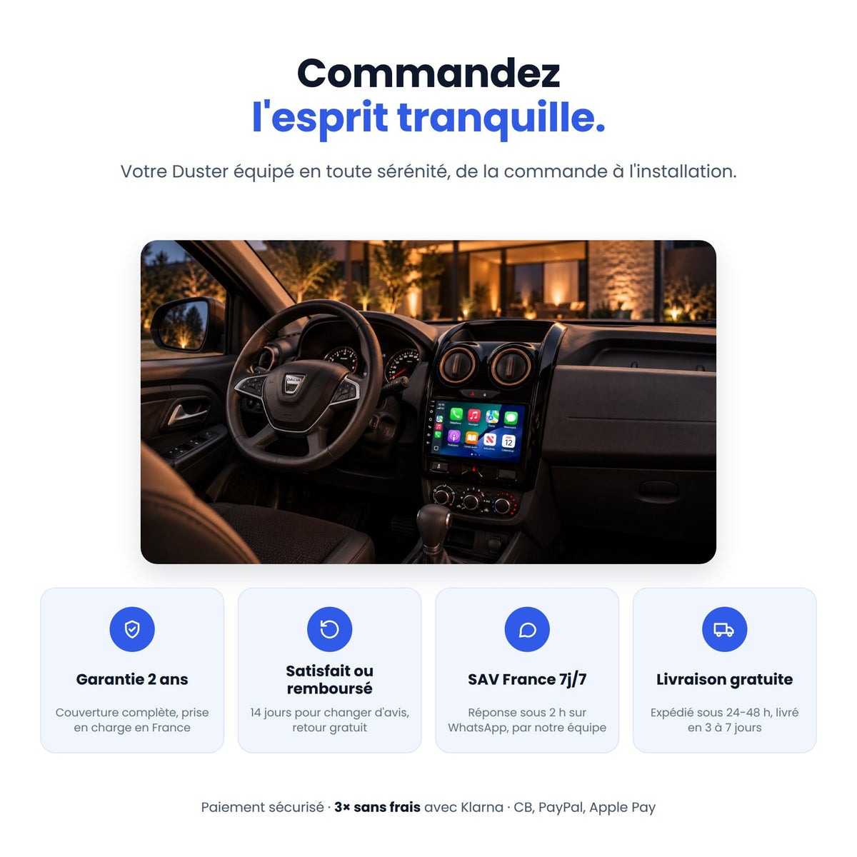 CarPlay Dacia Duster (2015-2020) — image 9