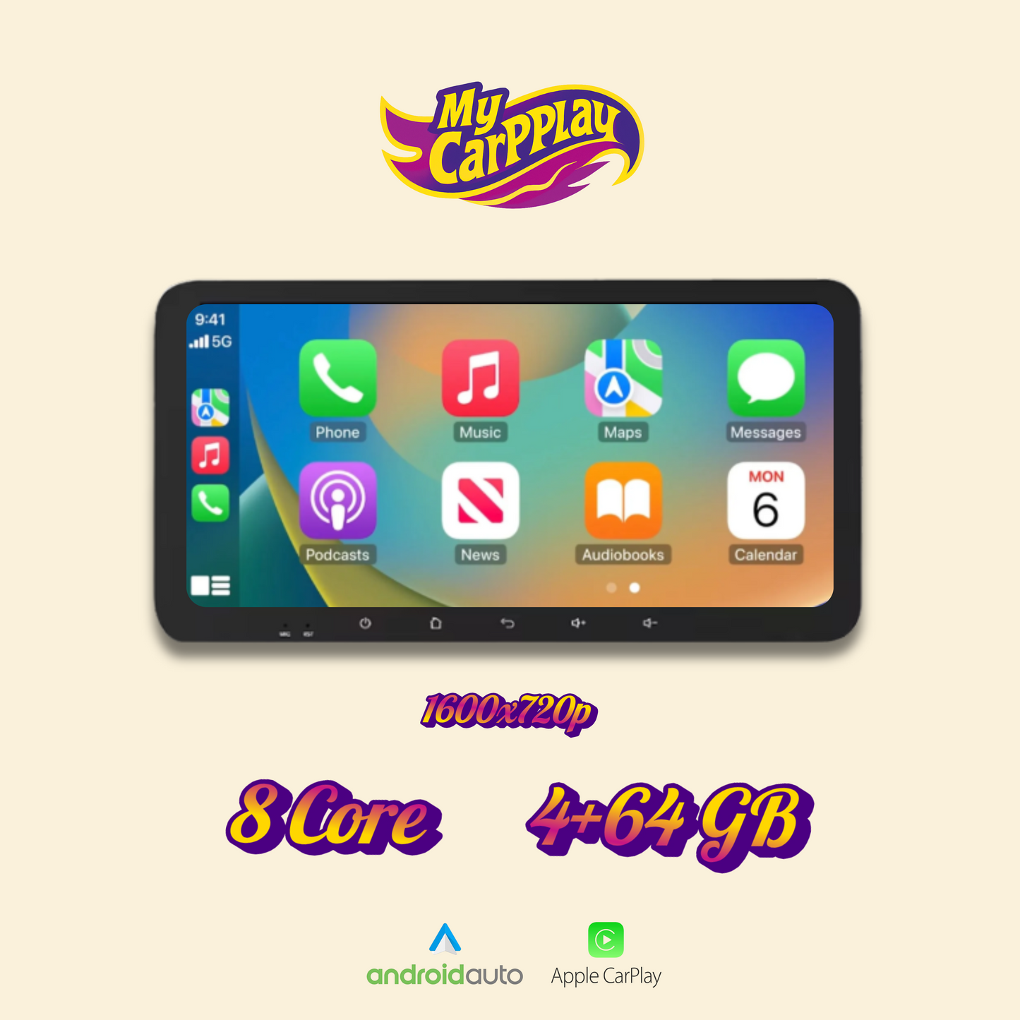 CarPlay Volkswagen Polo 5 2008-2020