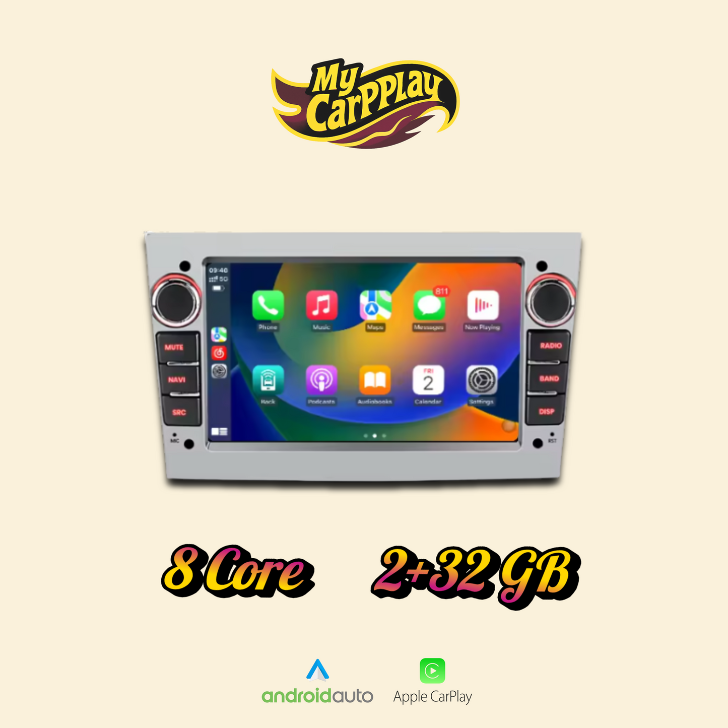 CarPlay Opel Corsa (2004-2012)