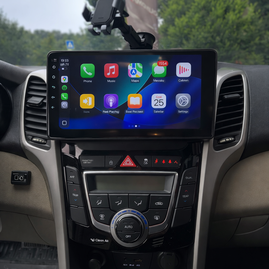 Écran CarPlay Hyundai I30 intégré tableau de bord