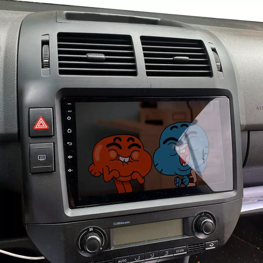 Écran CarPlay Volkswagen Polo 4 intégré tableau de bord