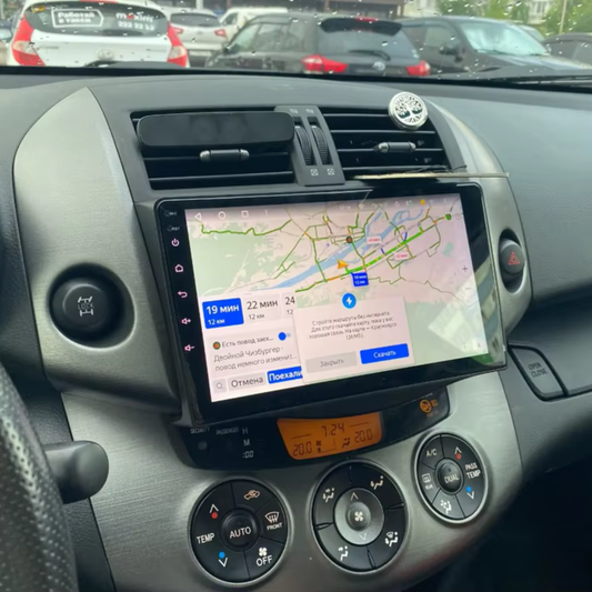 Écran CarPlay Toyota Rav 4 2007-2011 intégré tableau de bord