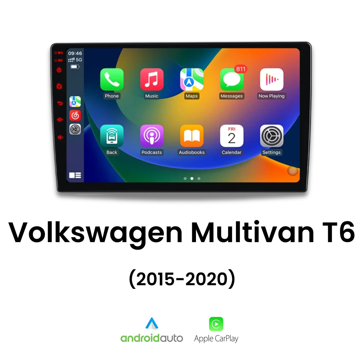 CarPlay Volkswagen Multivan T6 (2015-2020) — image 9