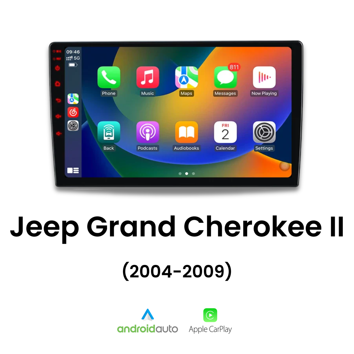 CarPlay Jeep Grand Cherokee II (2004-2009) — image 9