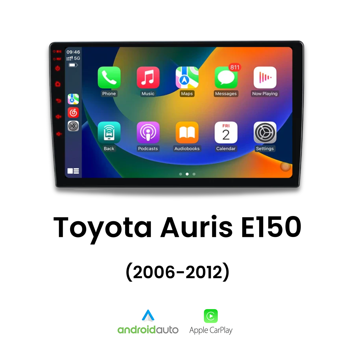 CarPlay Toyota Auris E150 (2006-2012) — image 9