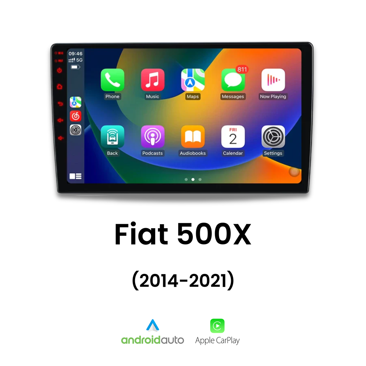 CarPlay Fiat 500 X (2015-2021) — image 9