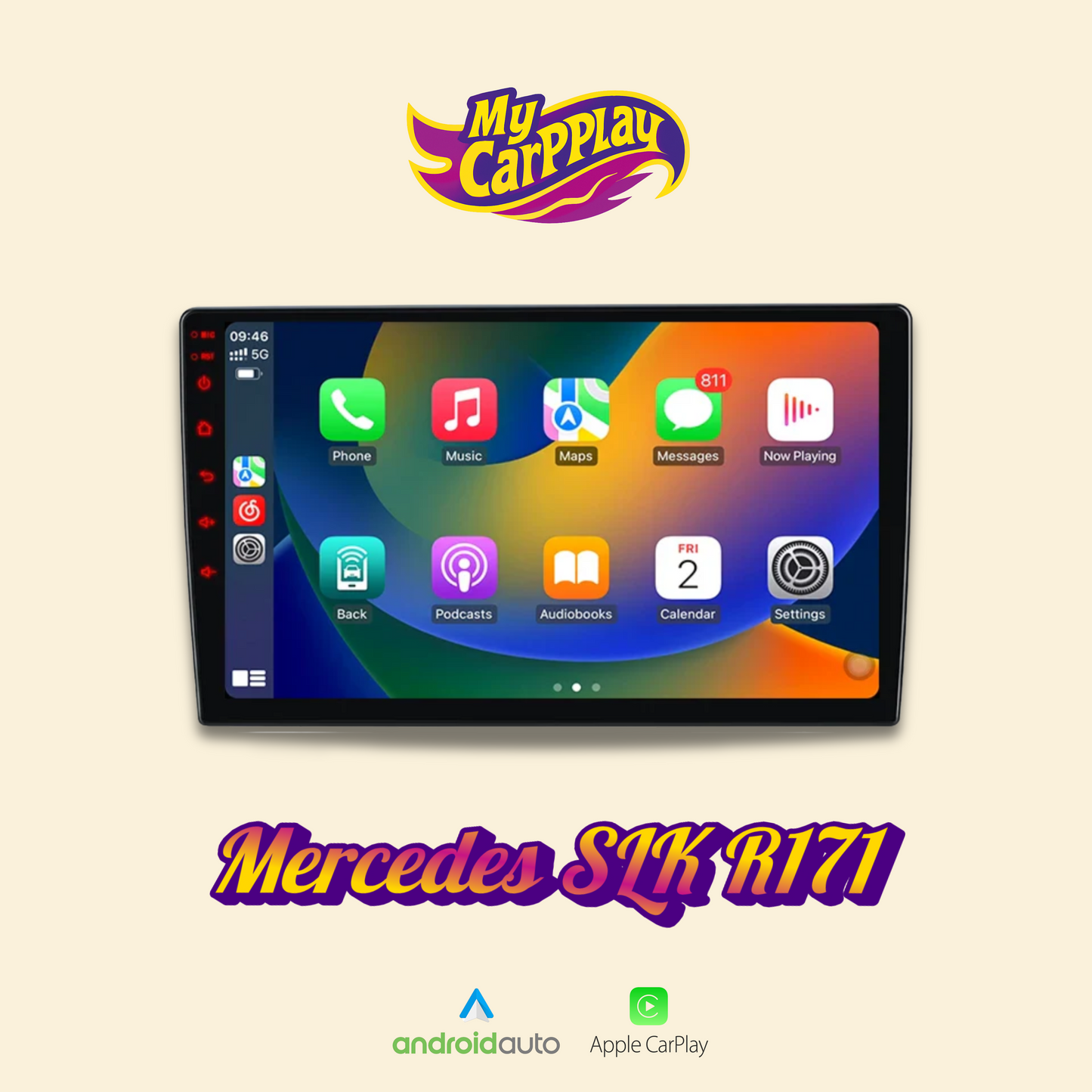 CarPlay Mercedes Benz SLK R171 2004-2011