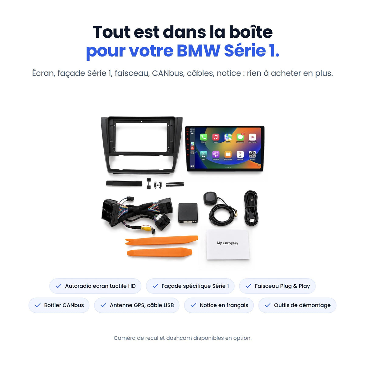 CarPlay BMW Série 1 E87/E81/E82/E88 (2004-2011) — image 7
