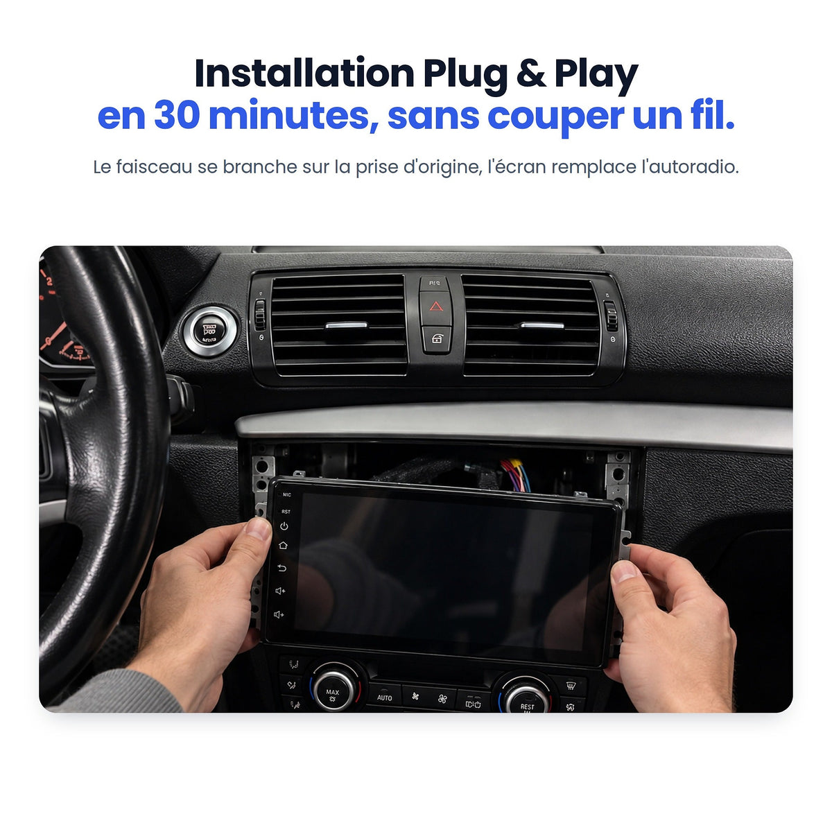 CarPlay BMW Série 1 E87/E81/E82/E88 (2004-2011) — image 4