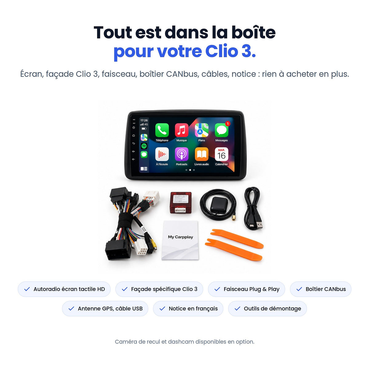 CarPlay Renault Clio 3 (2005-2014) — image 7