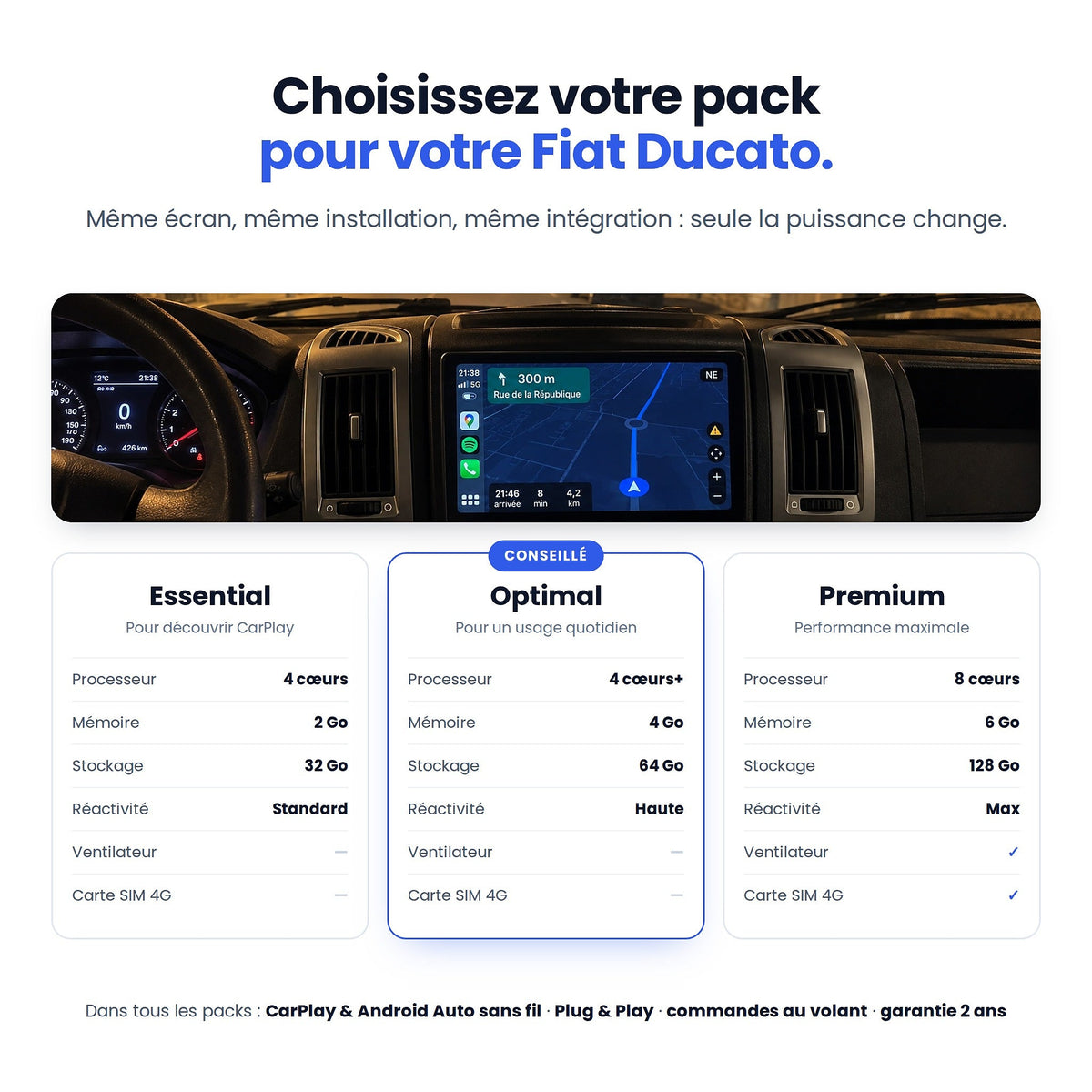 CarPlay Fiat Ducato (2006-2022) — image 6