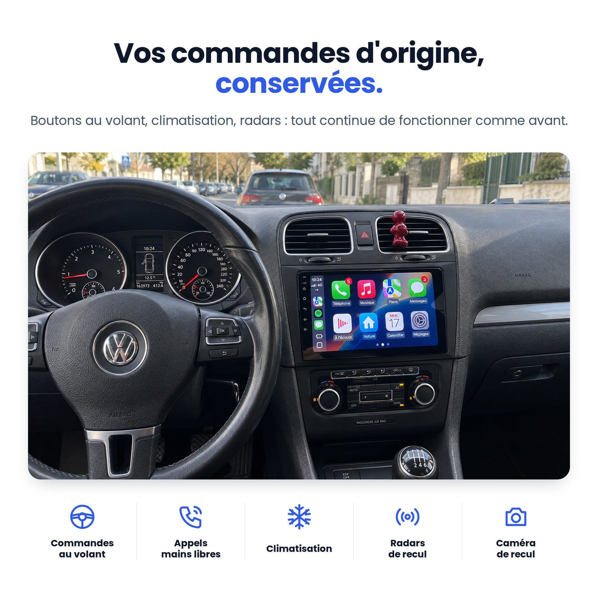 CarPlay Volkswagen Golf 6 (2008-2016) — image 5