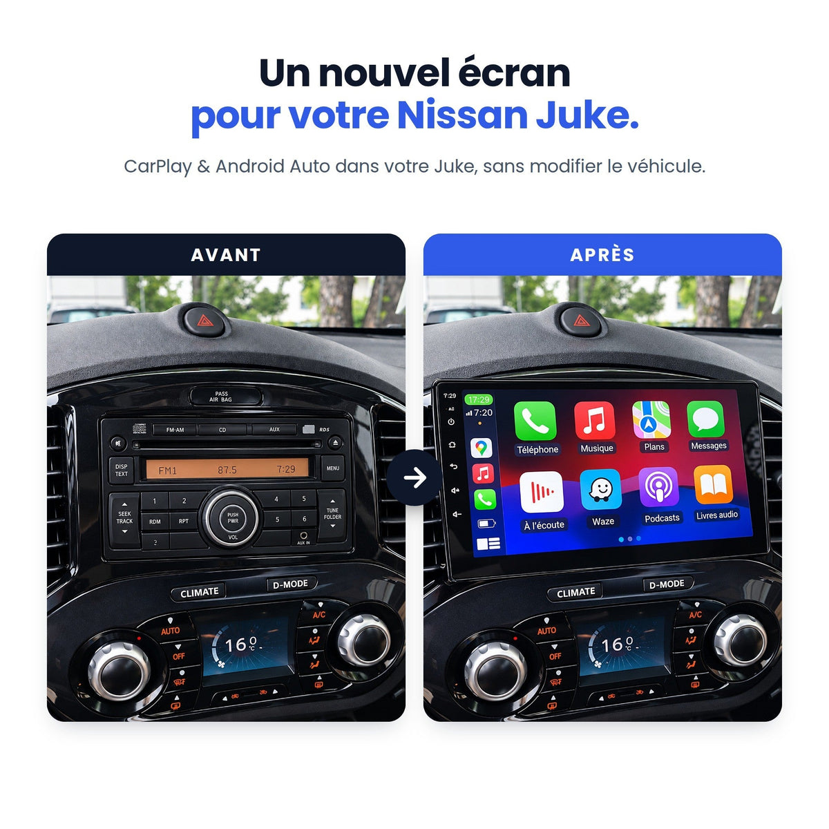 CarPlay Nissan Juke (2010-2014) — image 2
