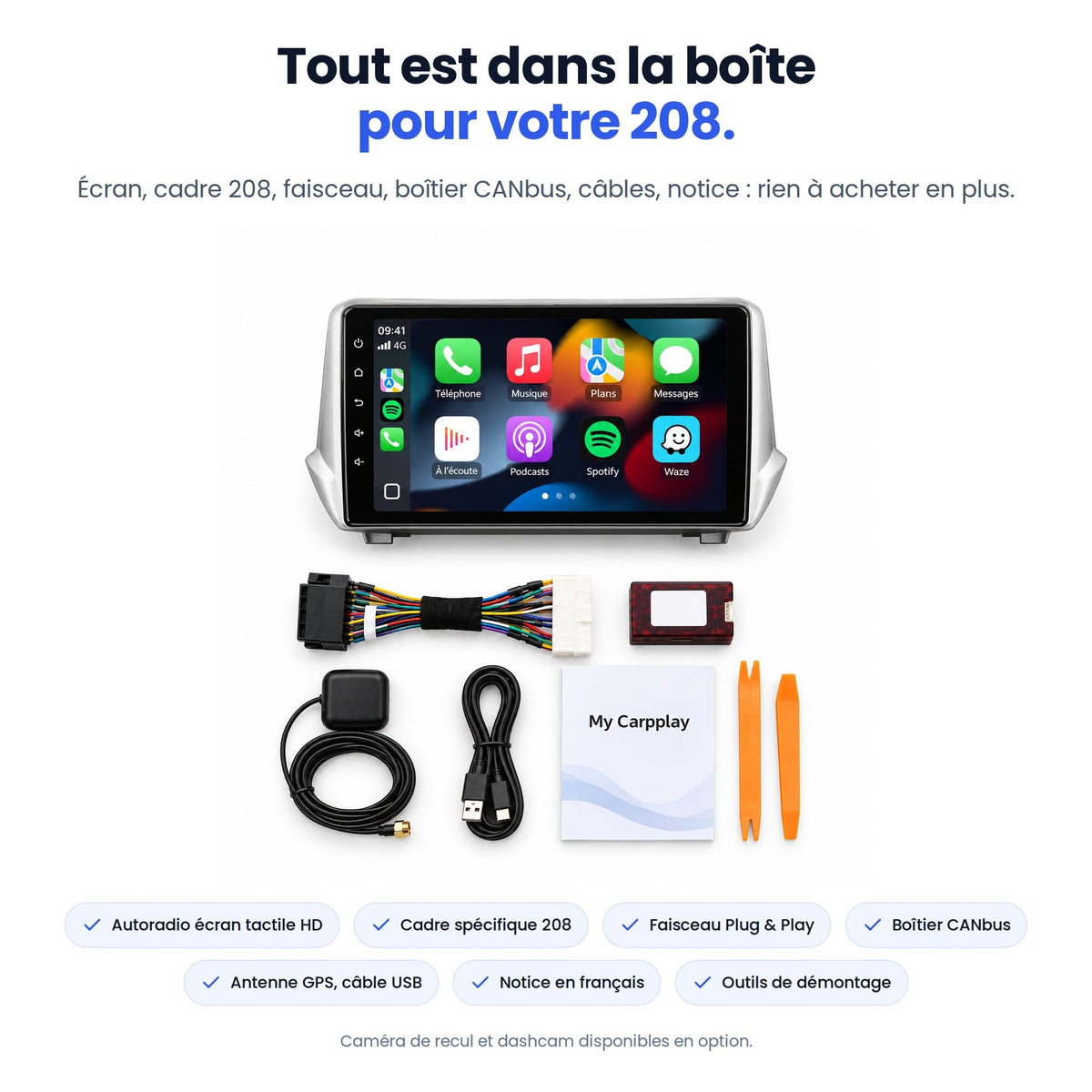 CarPlay Peugeot 208 (2012-2018) — image 7