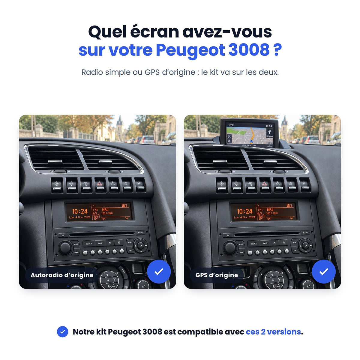 CarPlay Peugeot 3008 (2009-2015) — image 3