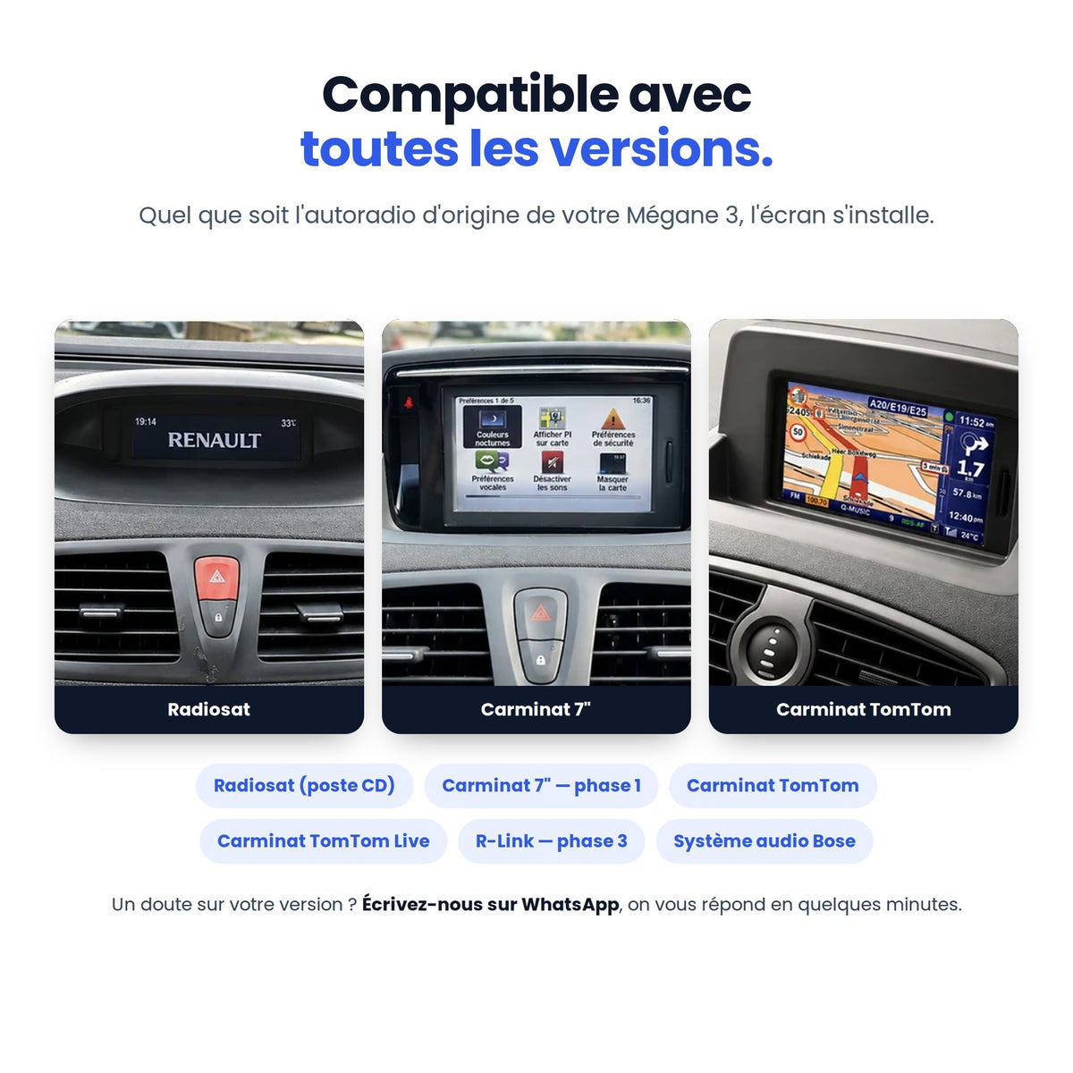 CarPlay Renault Mégane 3 (2008-2015) — image 3
