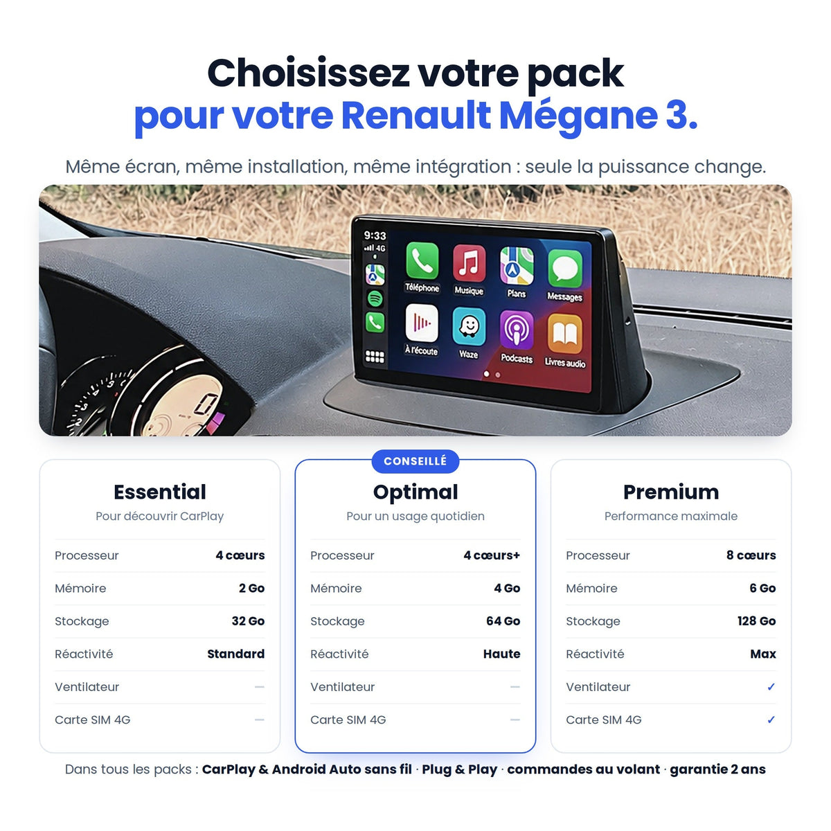 CarPlay Renault Mégane 3 (2008-2015) — image 7
