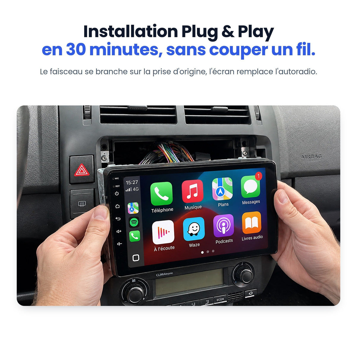CarPlay Volkswagen Polo 4 (2005-2009) — image 4
