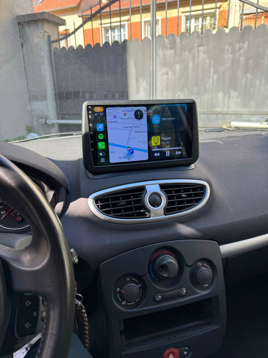 Écran CarPlay Android Auto Renault Clio 3 — Remplacement autoradio OEM