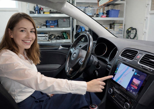 Écran CarPlay Android Auto Volkswagen Golf 6 — Remplacement autoradio OEM