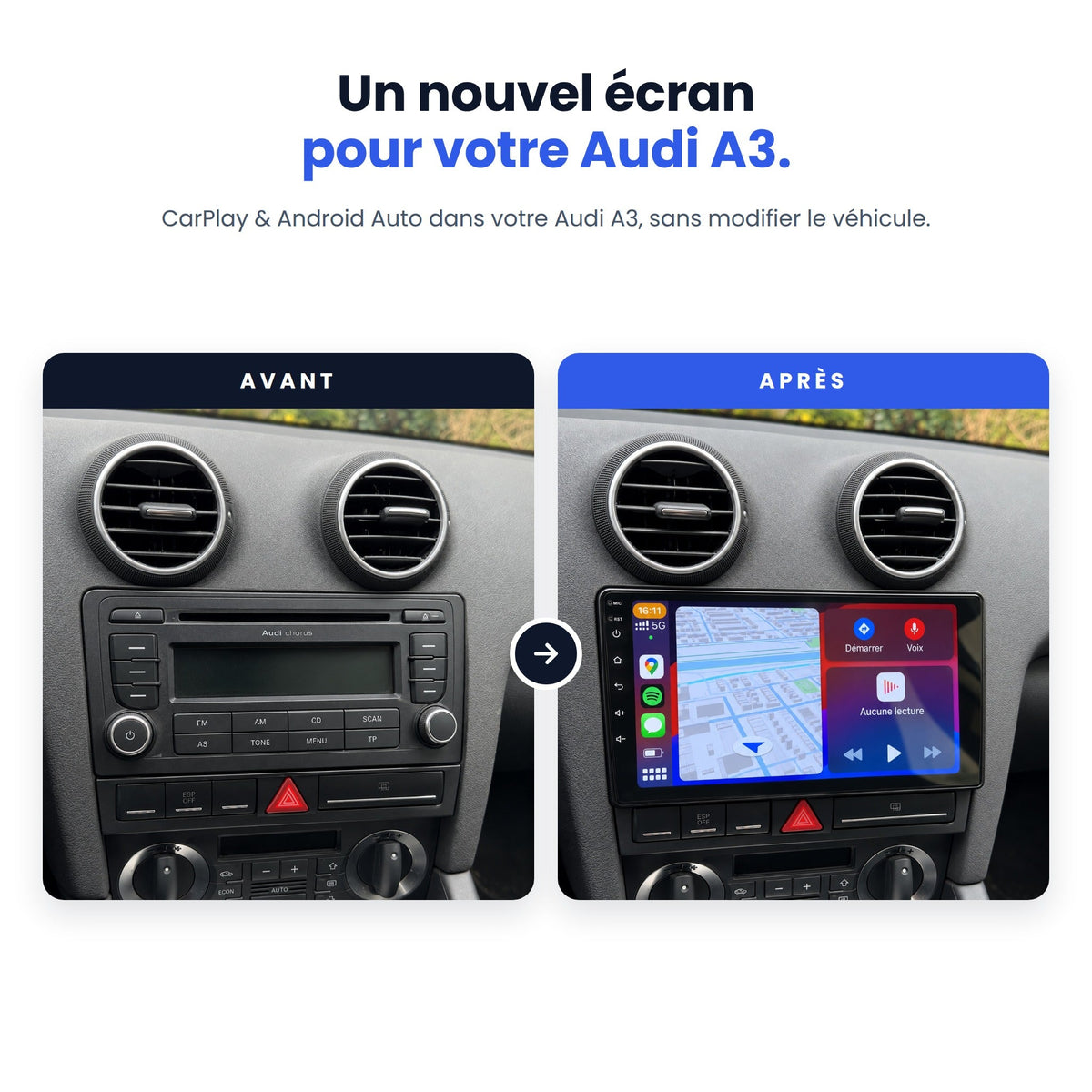 CarPlay Audi A3 (2003-2013) — image 2