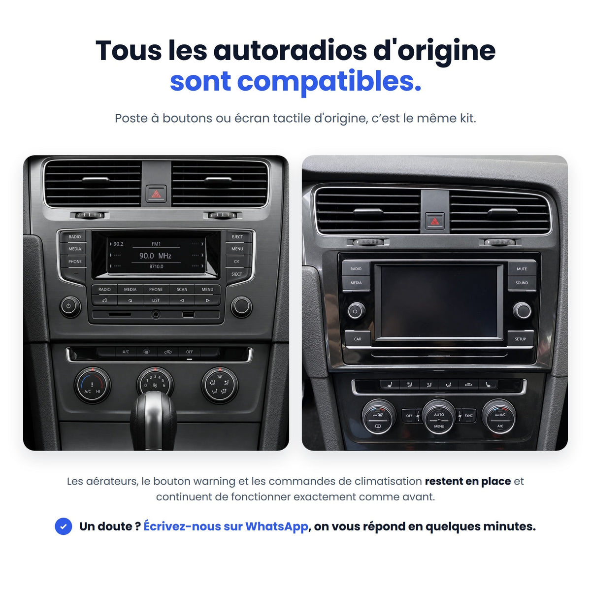 CarPlay Volkswagen Golf 7 (2013-2017) — image 3