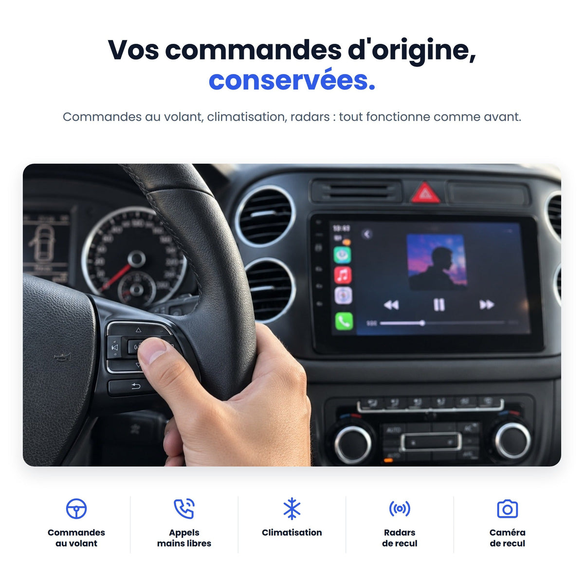CarPlay Volkswagen Tiguan (2006-2016) — image 5