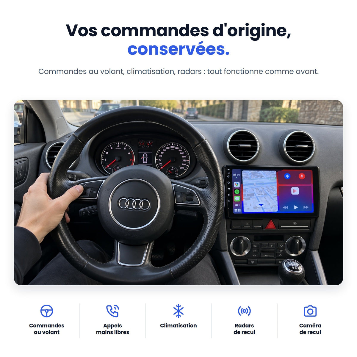 CarPlay Audi A3 (2003-2013) — image 6
