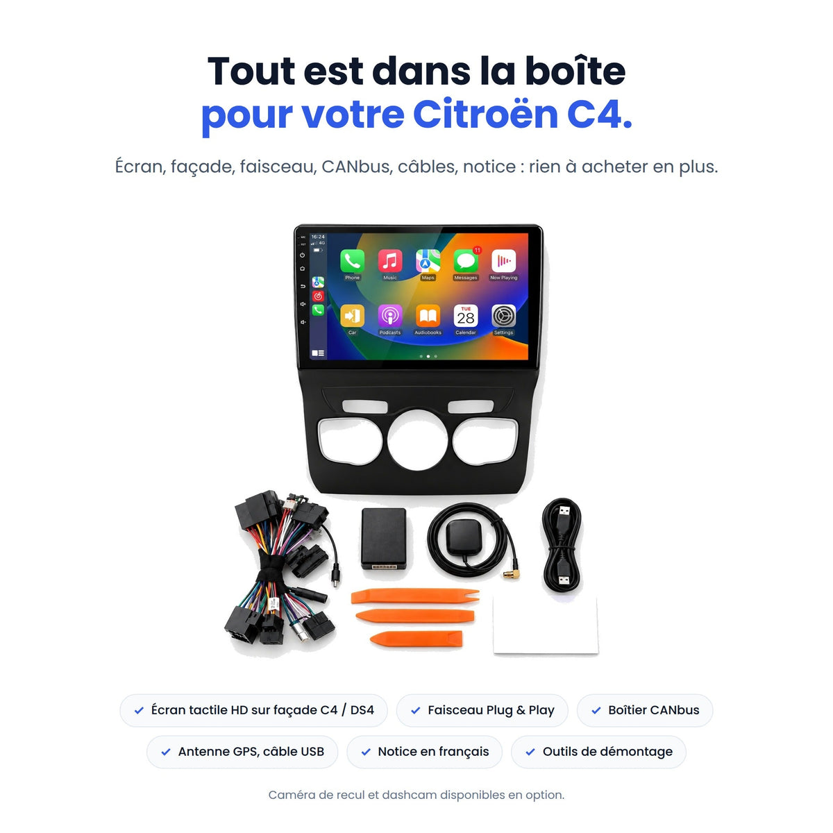 CarPlay Citroën C4 / DS4 (2011-2016) — image 7