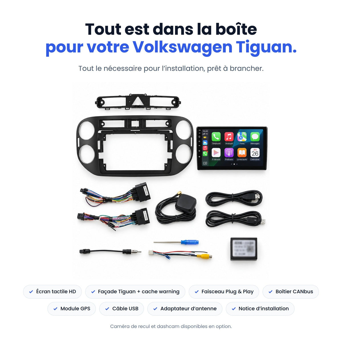 CarPlay Volkswagen Tiguan (2006-2016) — image 7