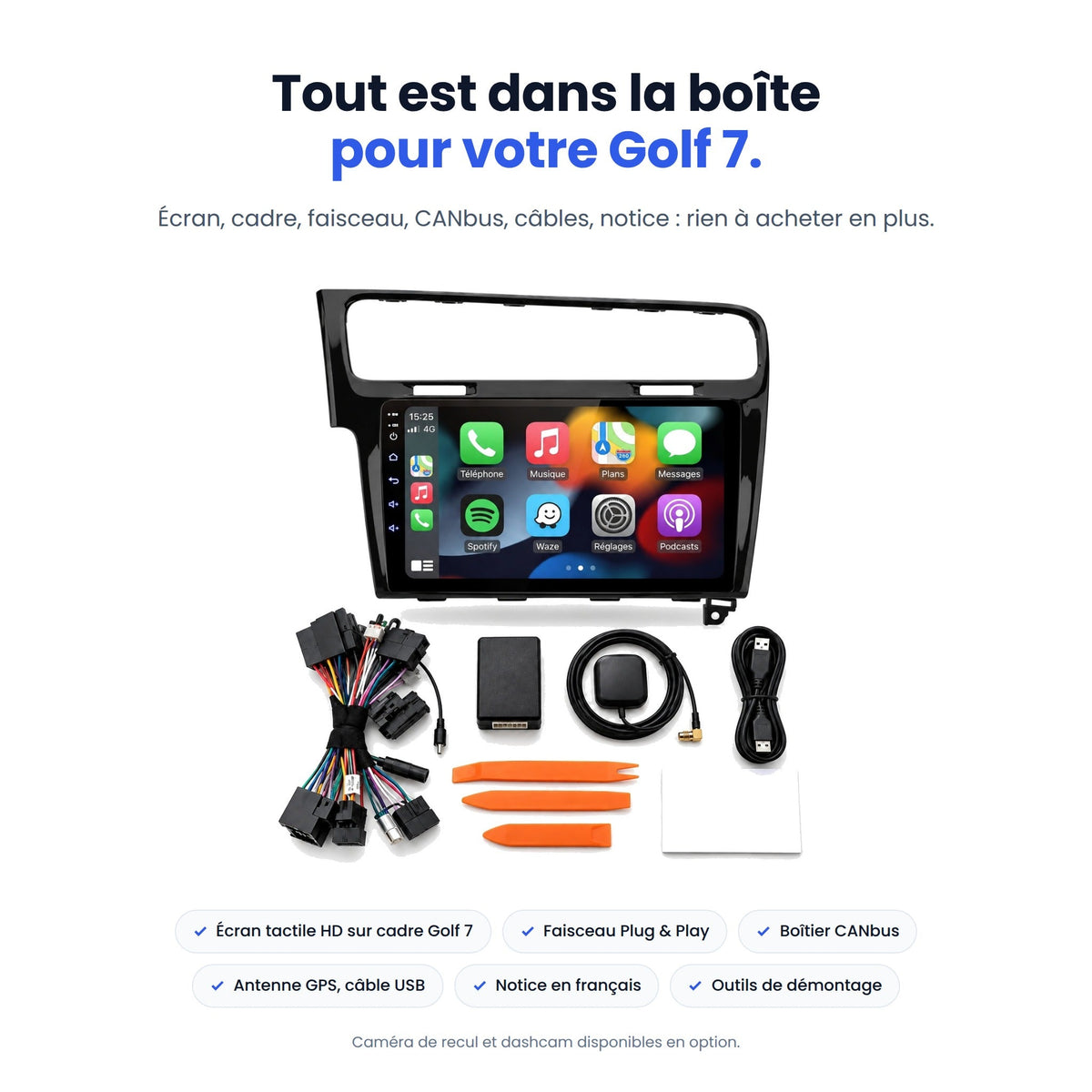CarPlay Volkswagen Golf 7 (2013-2017) — image 7