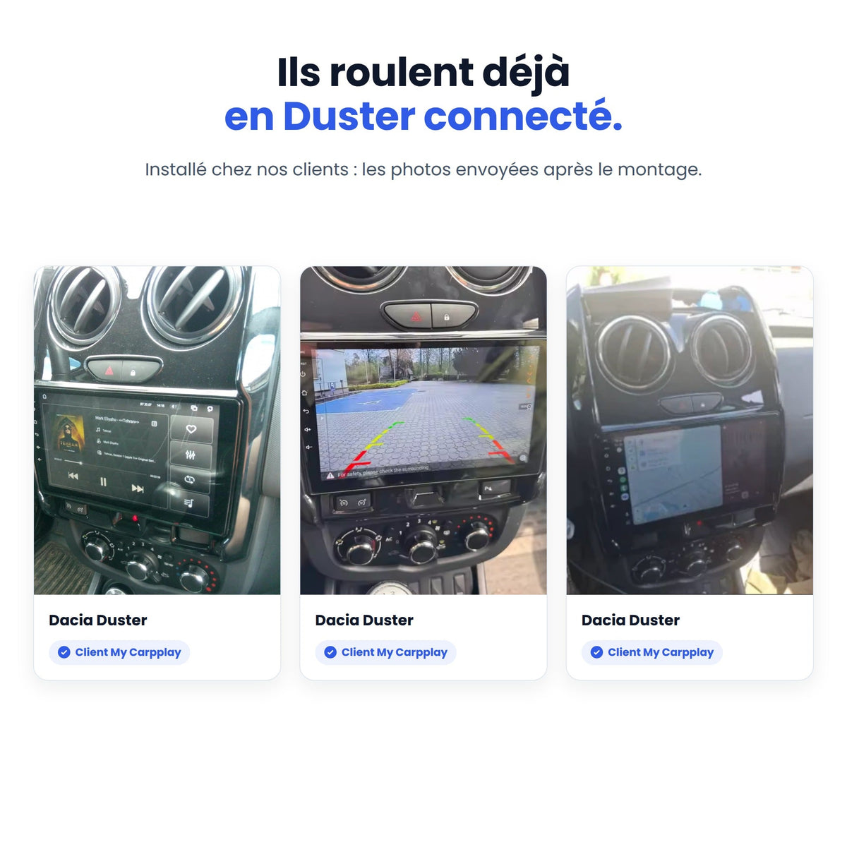 CarPlay Dacia Duster (2015-2020) — image 8