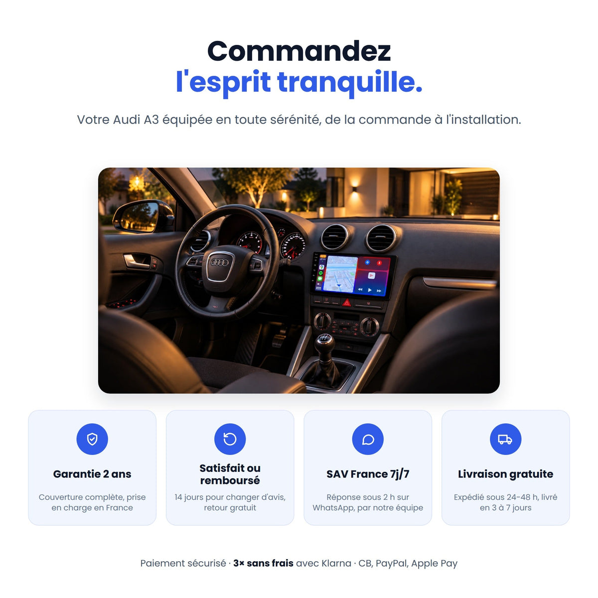 CarPlay Audi A3 (2003-2013) — image 9