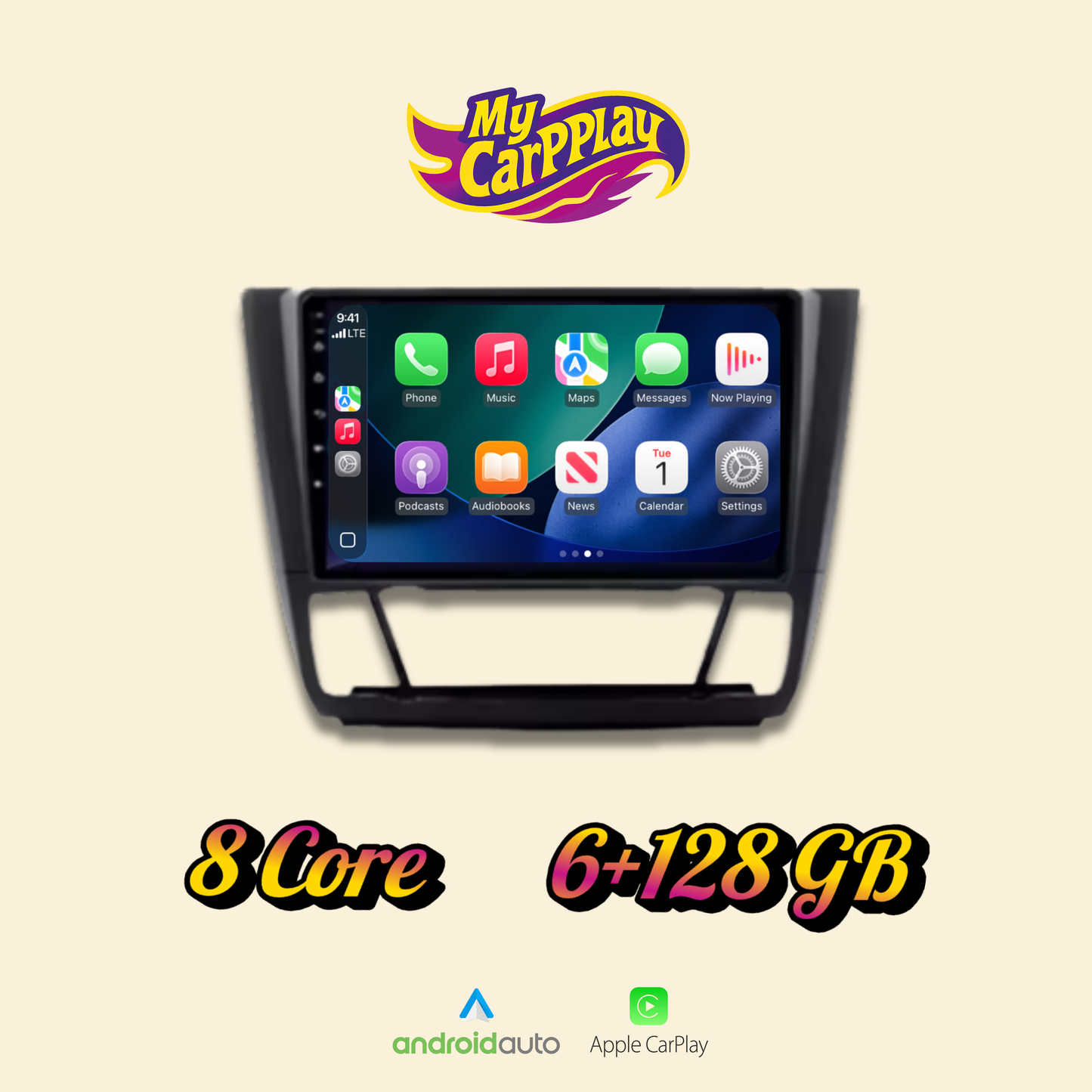 Carplay Bmw Série 1 E88, E87, E82, E81  2004-2011