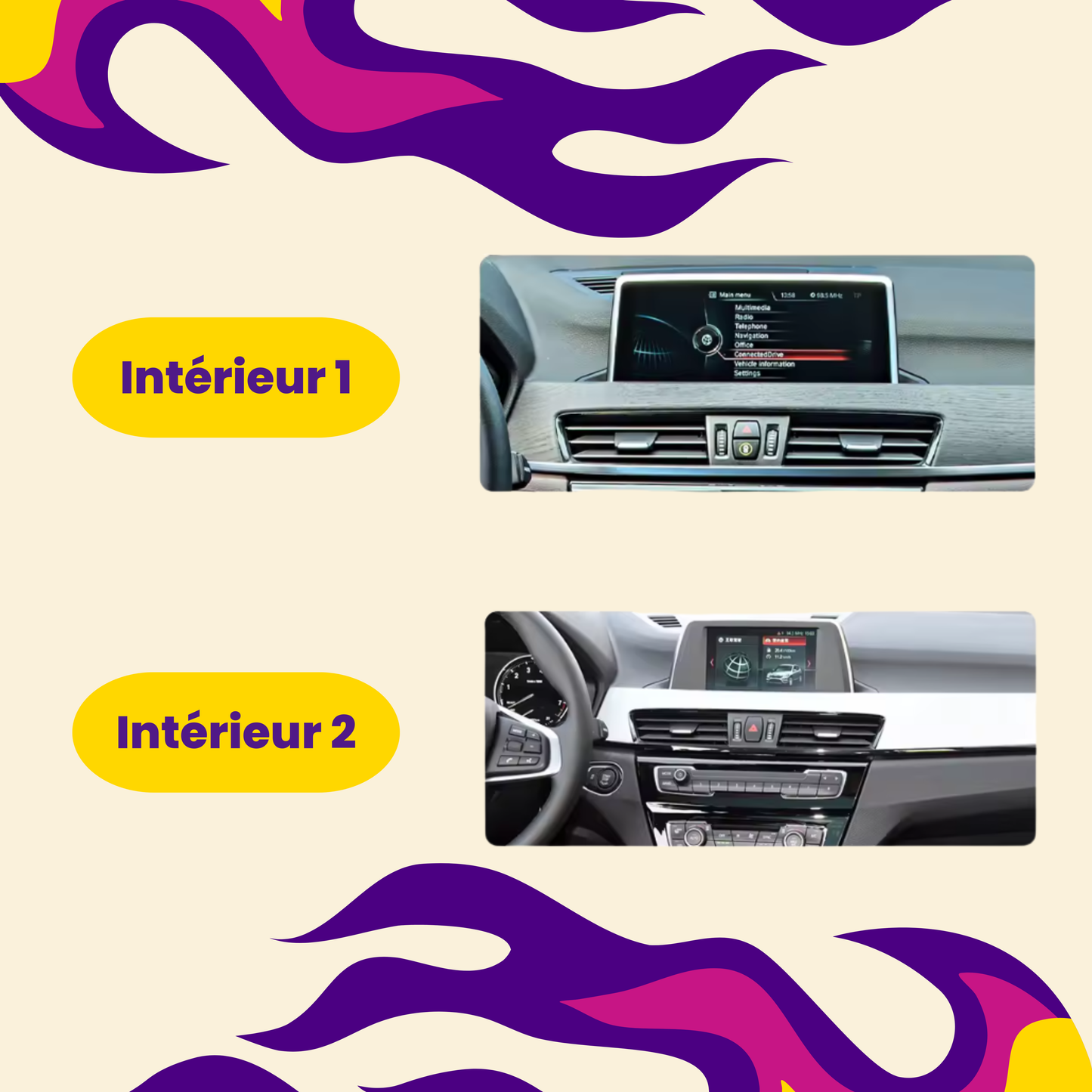 CarPlay Bmw X1 F48 2013-2020