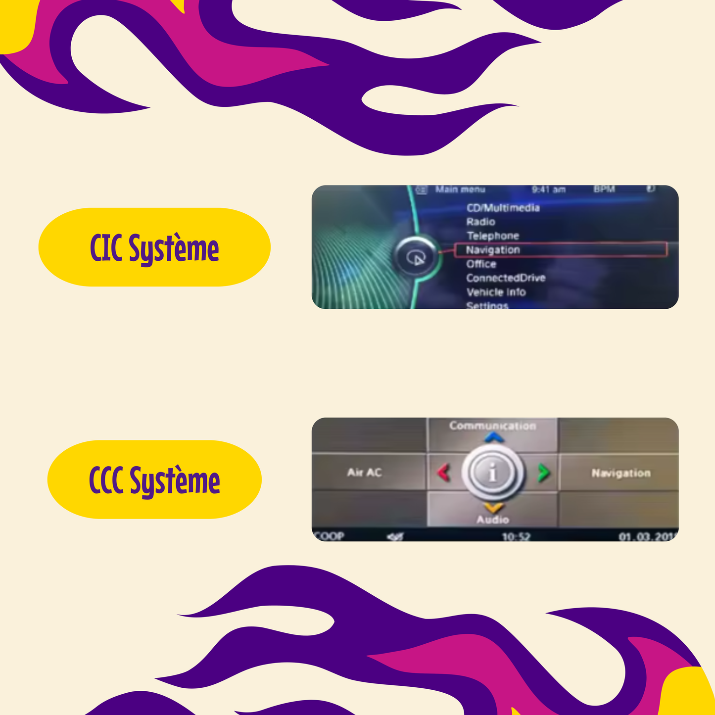 Carplay Bmw X6 E71 2007-2014