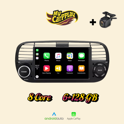 CarPlay Fiat 500 2007-2015