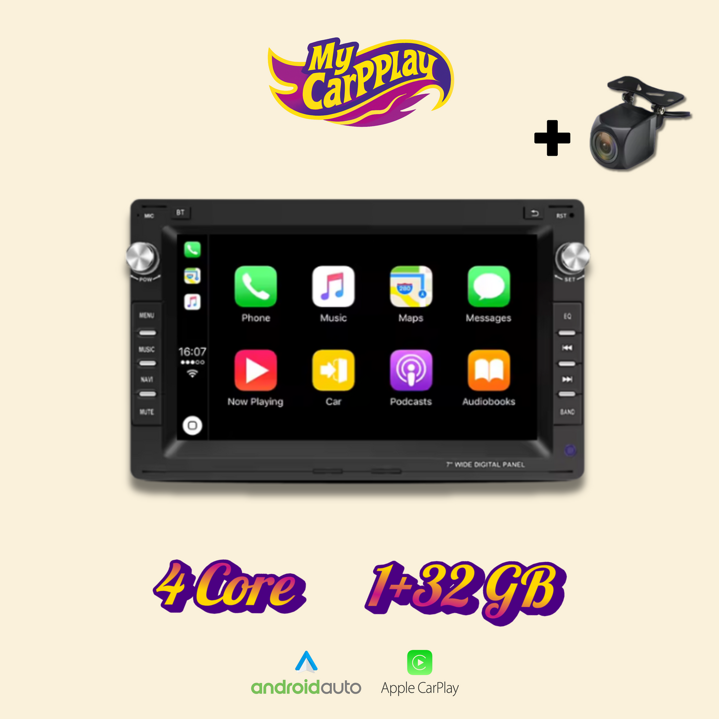 CarPlay Volkswagen Golf 4