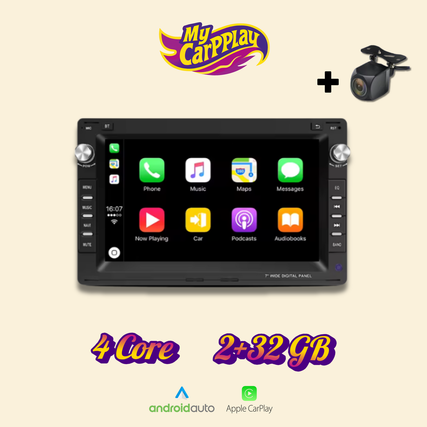 CarPlay Volkswagen Golf 4