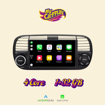 CarPlay Fiat 500 2007-2015