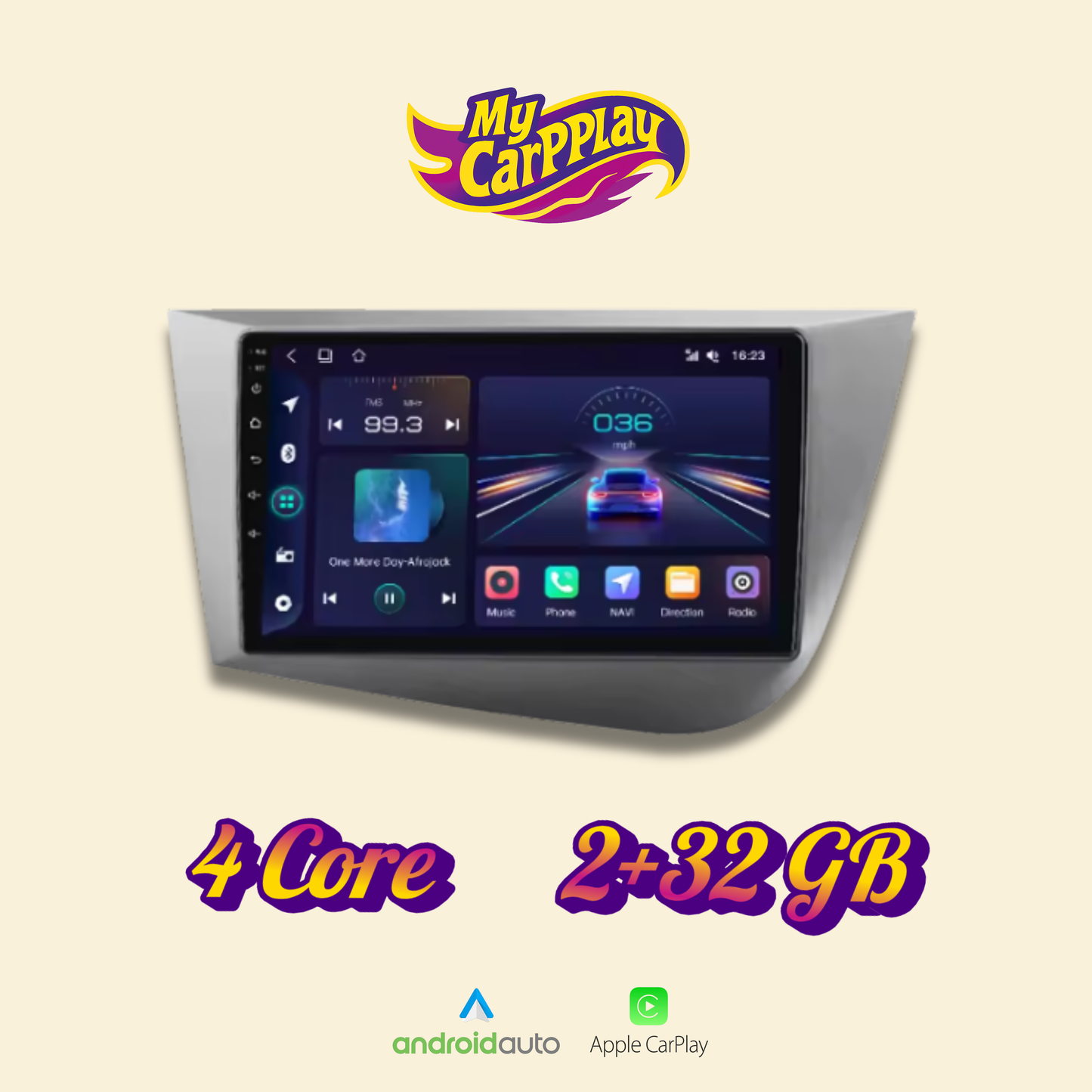 CarPlay Seat Leon 2 2005-2012