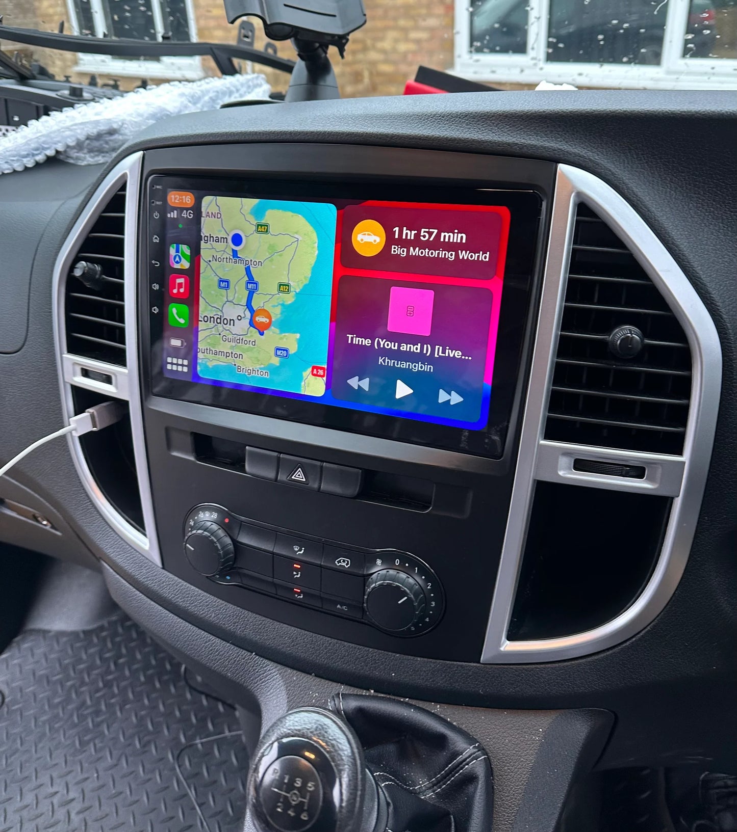 CarPlay Mercedes-Benz Vito W447 2014-2020