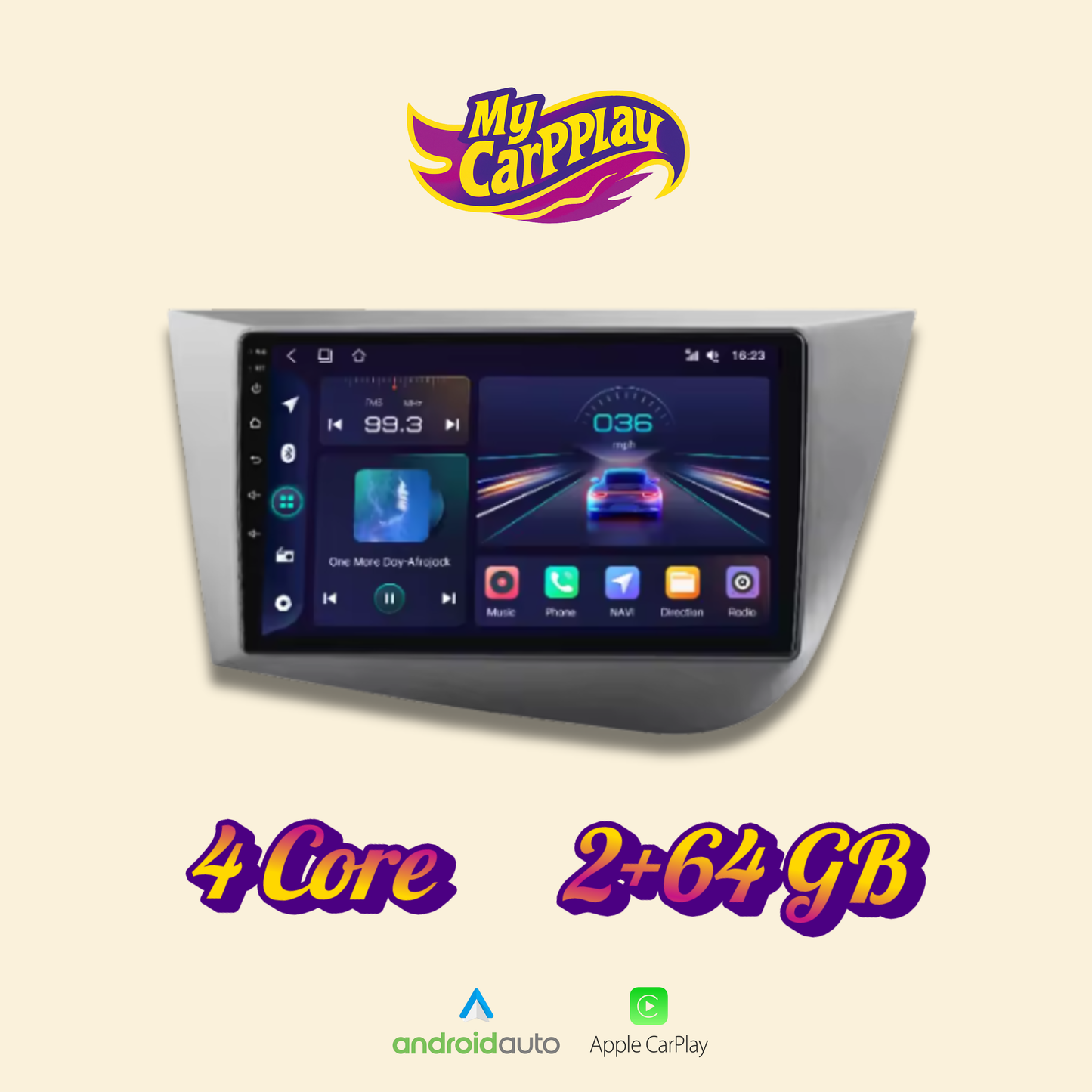 CarPlay Seat Leon 2 2005-2012