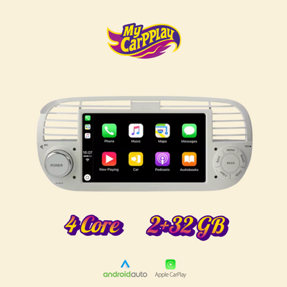 CarPlay Fiat 500 2007-2015