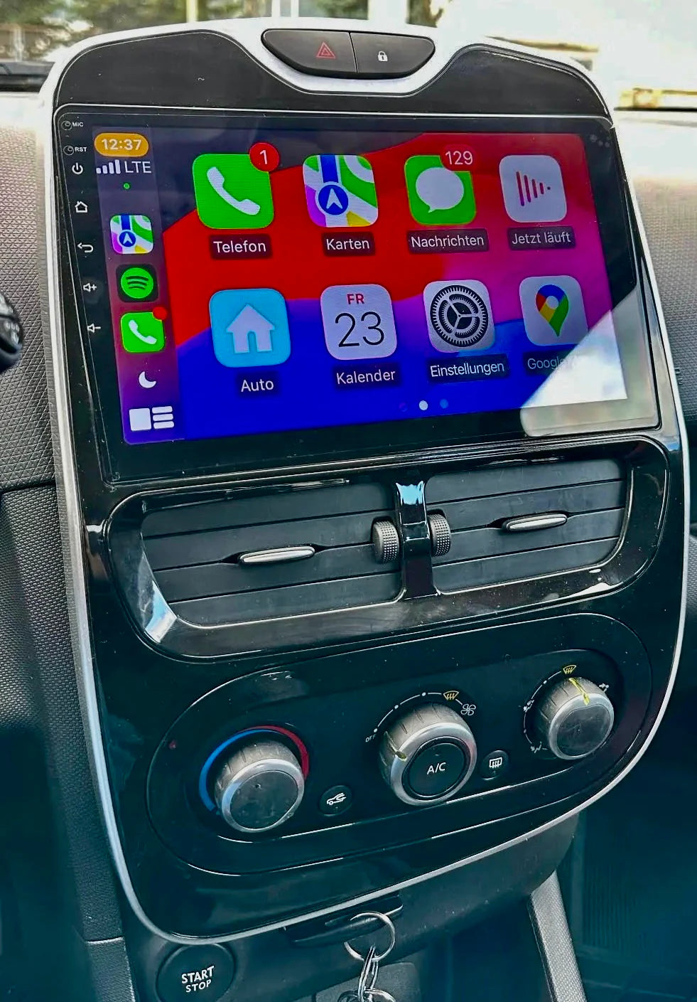 CarPlay Renault Clio 4 2011-2018