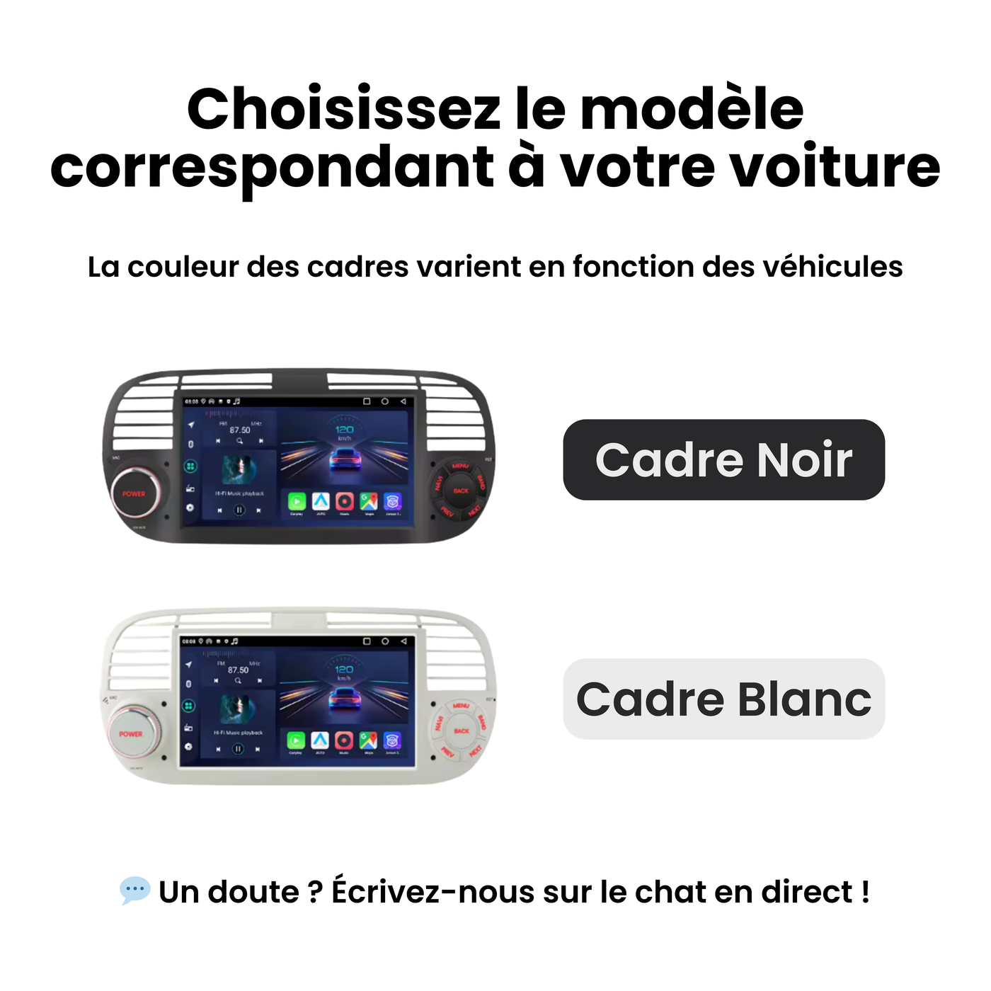 CarPlay Fiat Abarth 500 (2007-2015) — image 2